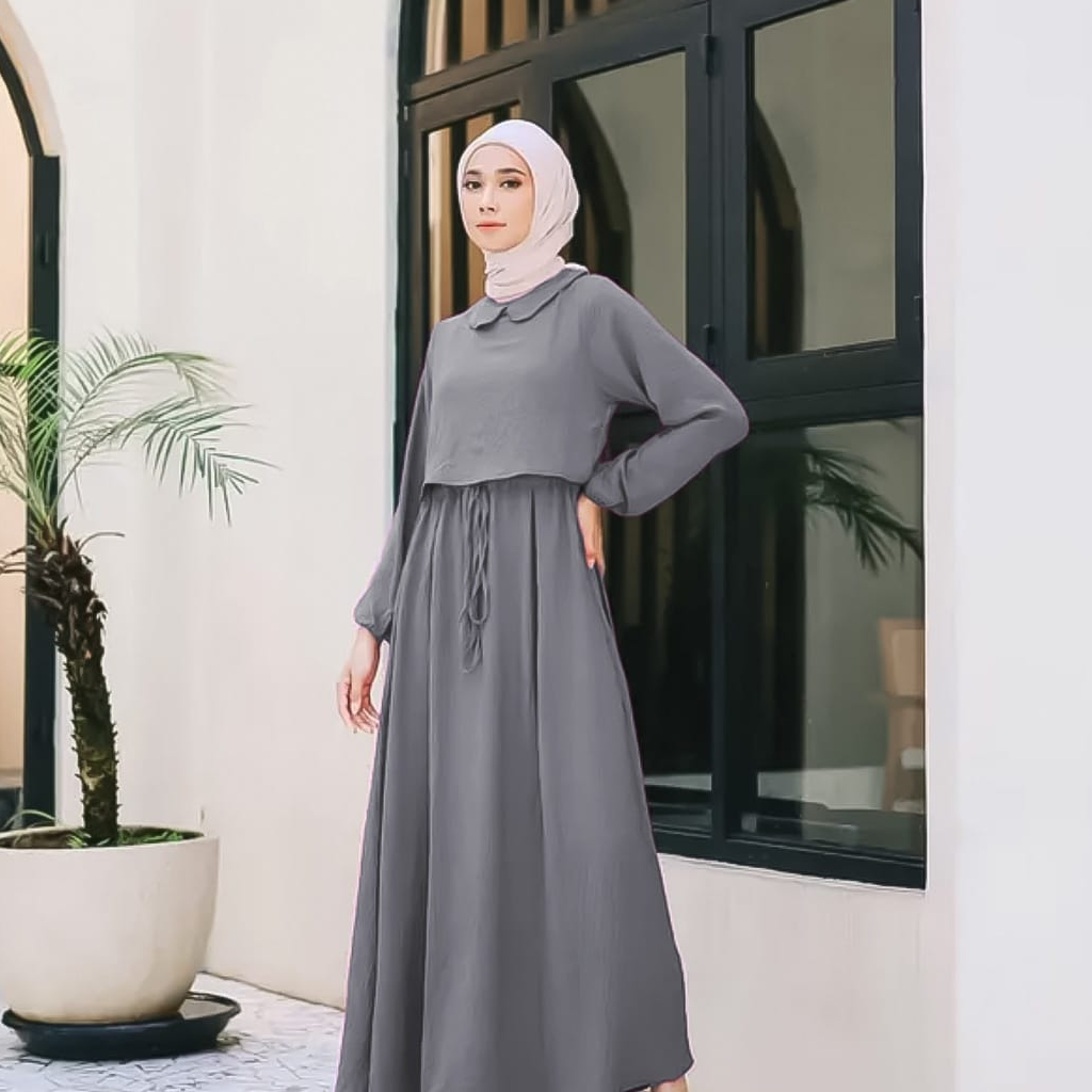 XC - Maxi Nadira / Pakaian Wanita Kekinian Terbaru / Fashion Muslim / Trendy