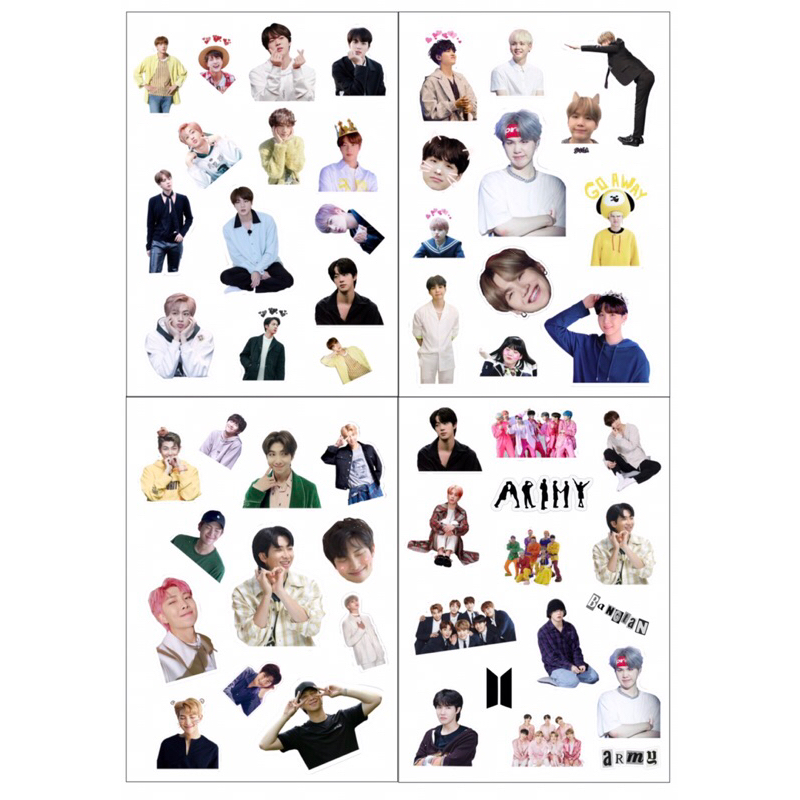 

STICKER VINNYL PREMIUM BTS