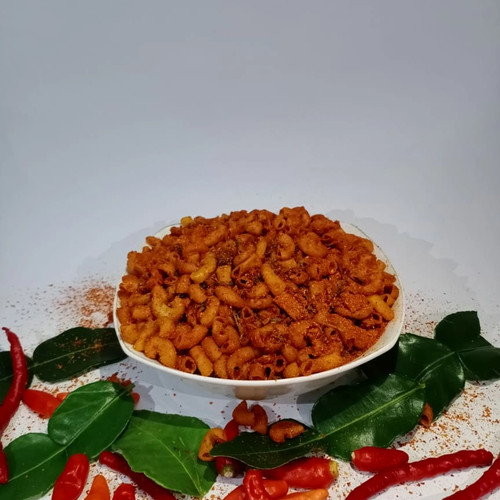 

Makaroni Pedas Daun Jeruk 1kg