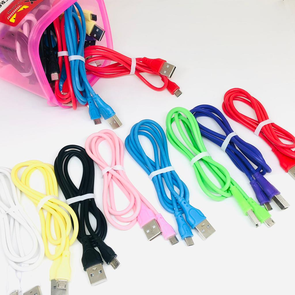 KABEL DATA TOPLES ISI 15Pc ADV-160 MICRO 3A 25w ORIGINAL KBL CASAN HP ANDROID SMARTPHONE UNIVERSAL BY SMOLL