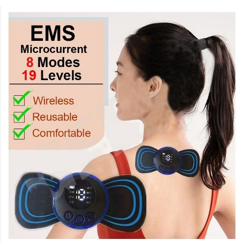 Alat Pijit Portable CEV Electric EMS / Foot Massager Alat Pijat Kaki Elektrik Foot Mat USB