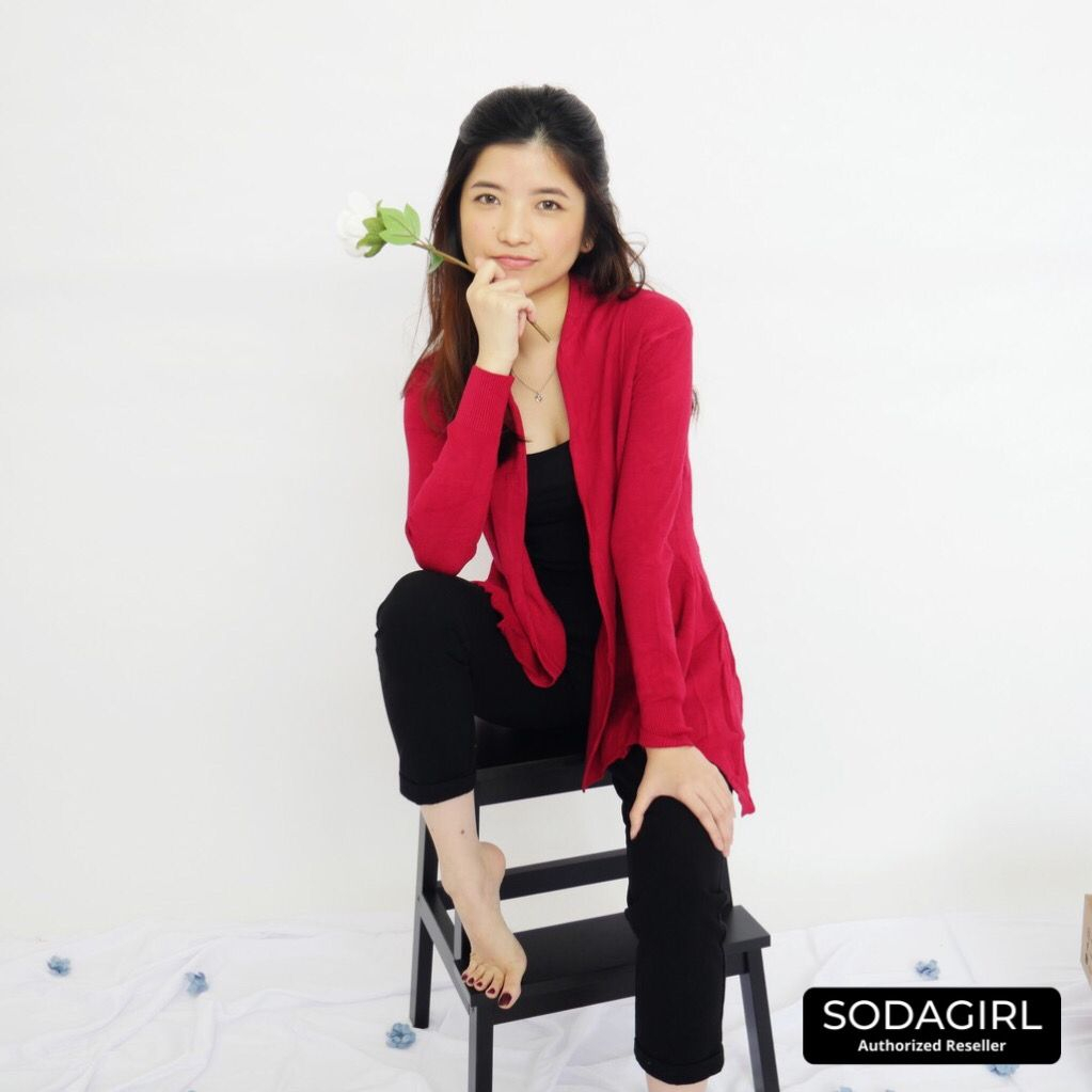 SodaGirl Cardigan / Fiorella Wings