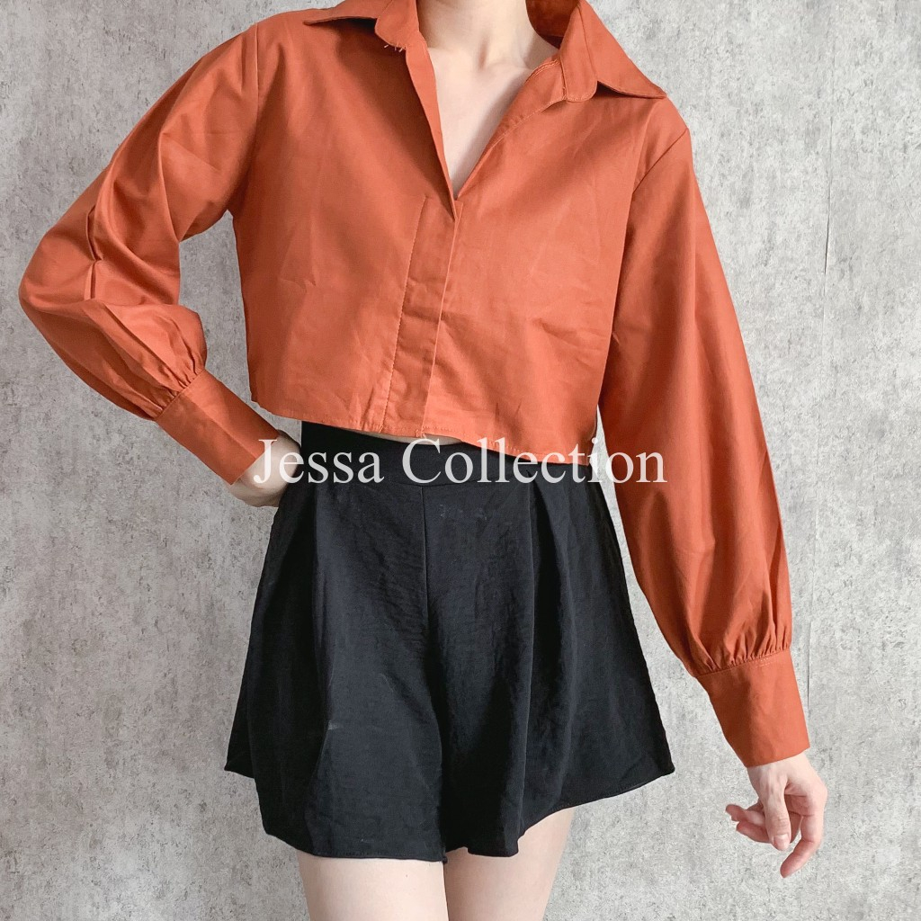 Premium Elixian Crop Longsleeve TH 486 COTTON