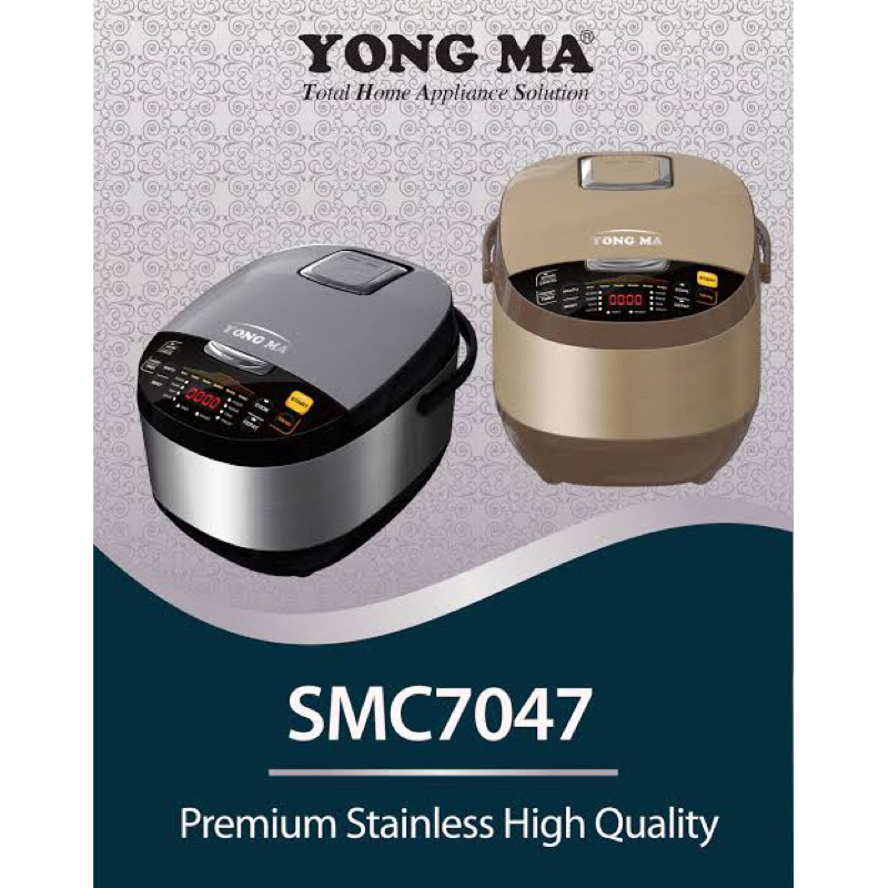 YONGMA SMC7047 MAGIC COM 2LTR 10 FUNGSI