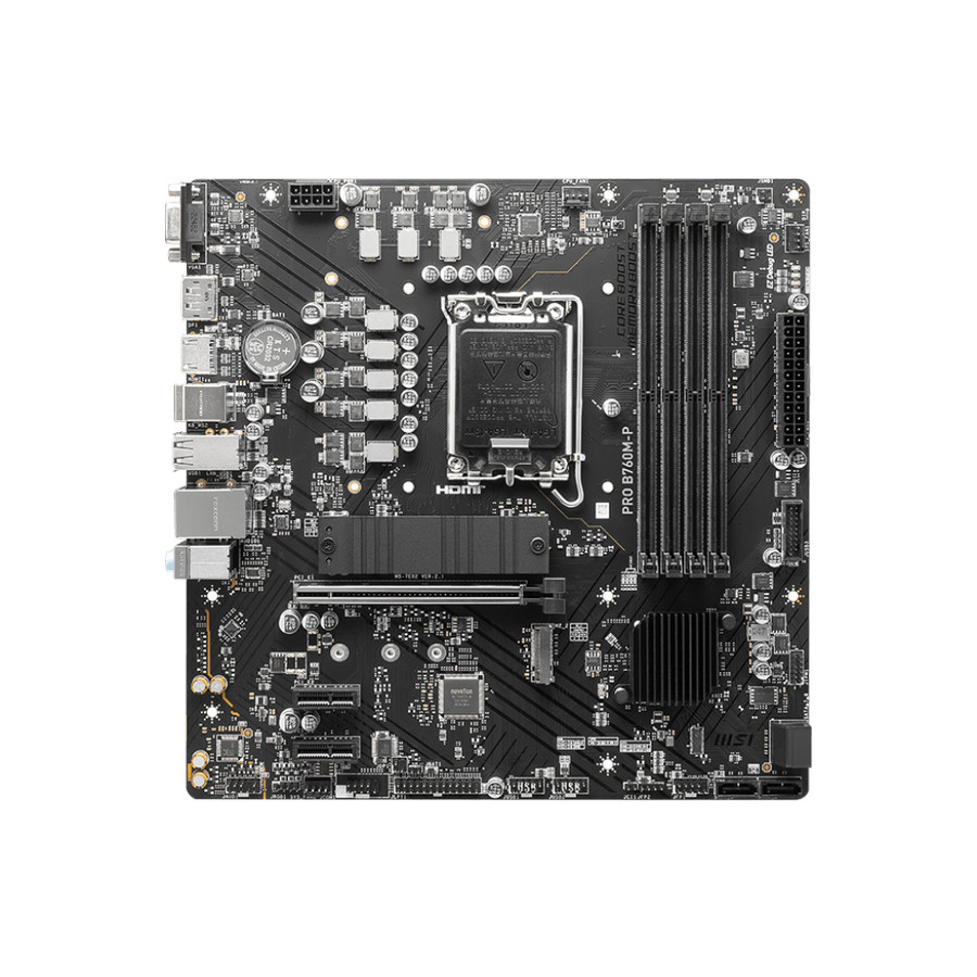 MSI PRO B760M-P DDR5 | MOTHERBOARD INTEL B760 LGA1700 Micro-ATX