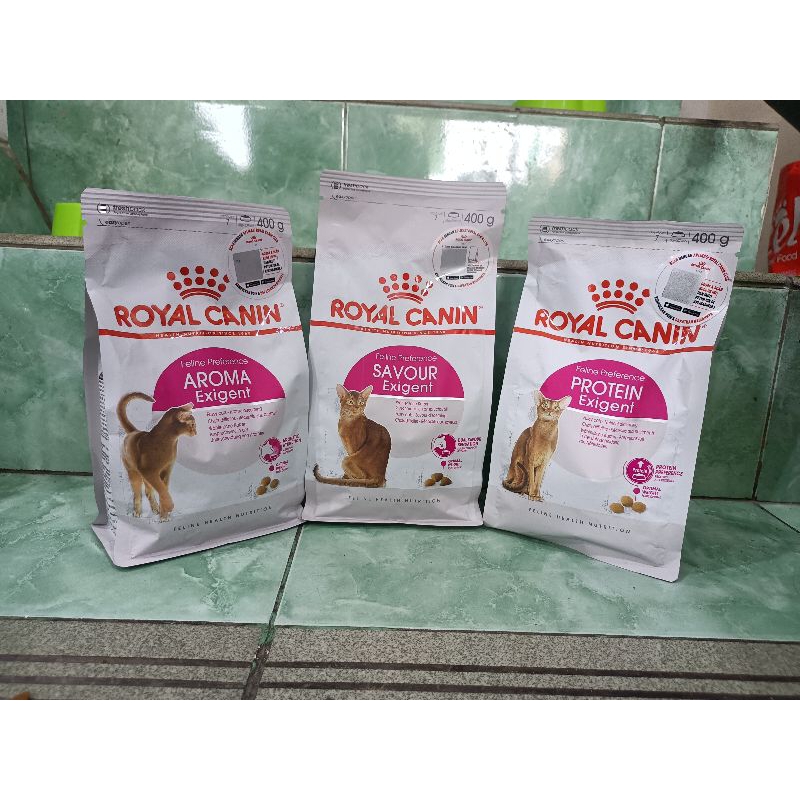 Royal Canin Exigent Aroma, savour &amp; protein 400g/ Rc varian Exigent kemasan 400g Freshpack