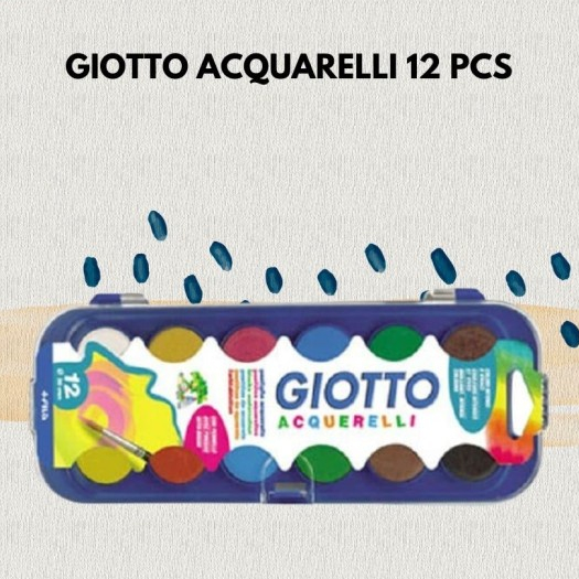 

Giotto Acquarelli 12 pcs