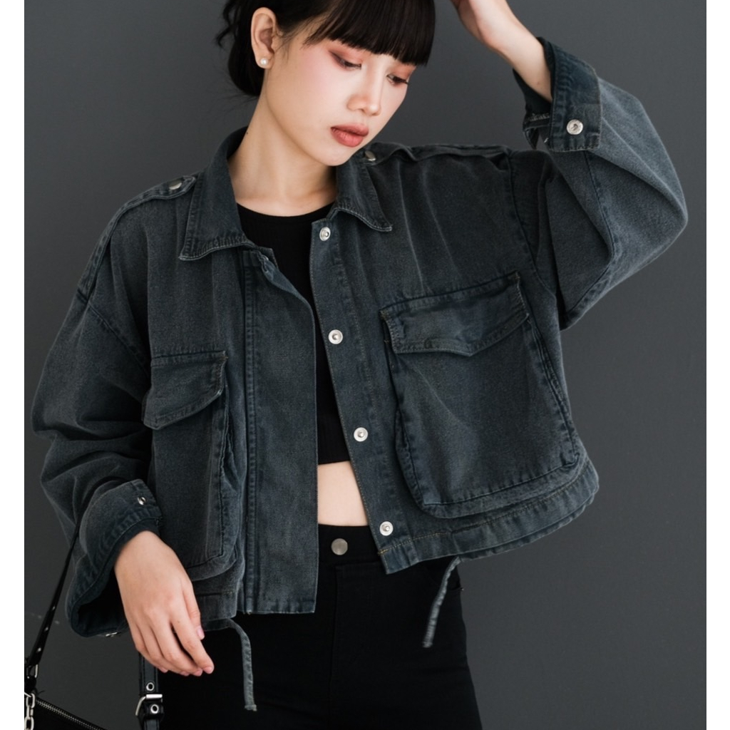 Myrubylicious MANCHAE DENIM JACKET KODE 1172