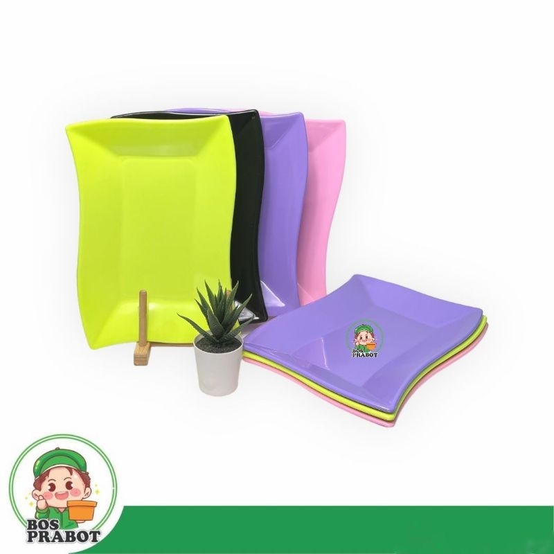 PIRING SAJI KUE BASAH MELAMIN / PIRING SAJI UNIK SEMI MELAMIN TEBAL HIGH QUALITY / PIRING SAJI KUE