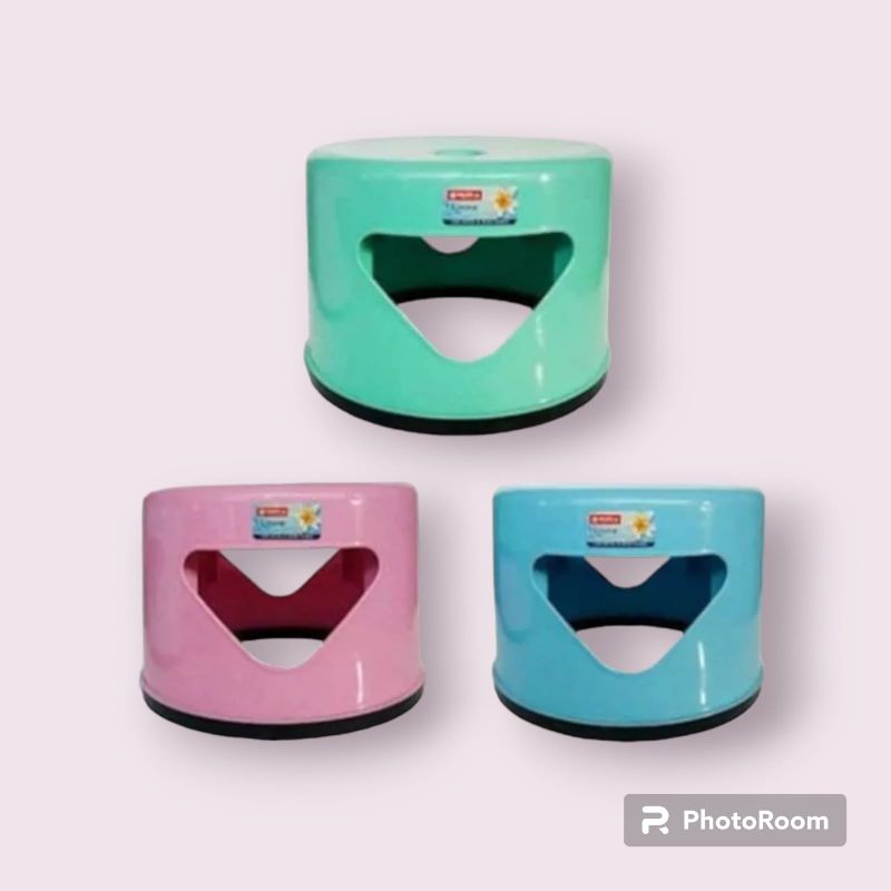 Lion Star Bangku jongkok bulat / Bangku kursi jongkok Lion Star / Kursi Jongkok