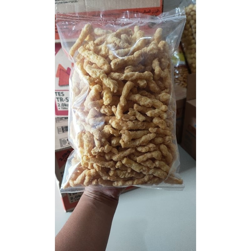 

Twist corn jagung BBQ 200gr/Tes twist corn camilan kiloan/snack/camilan murah