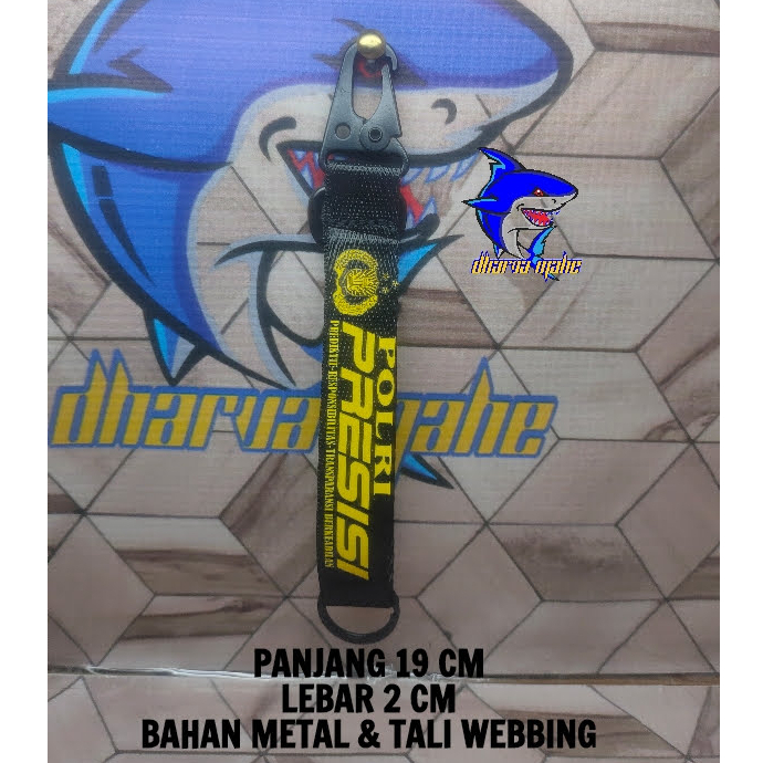 GANTUNGAN KUNCI PRESISI, POLRI PRESISI, CARABINER, KEY CHAIN