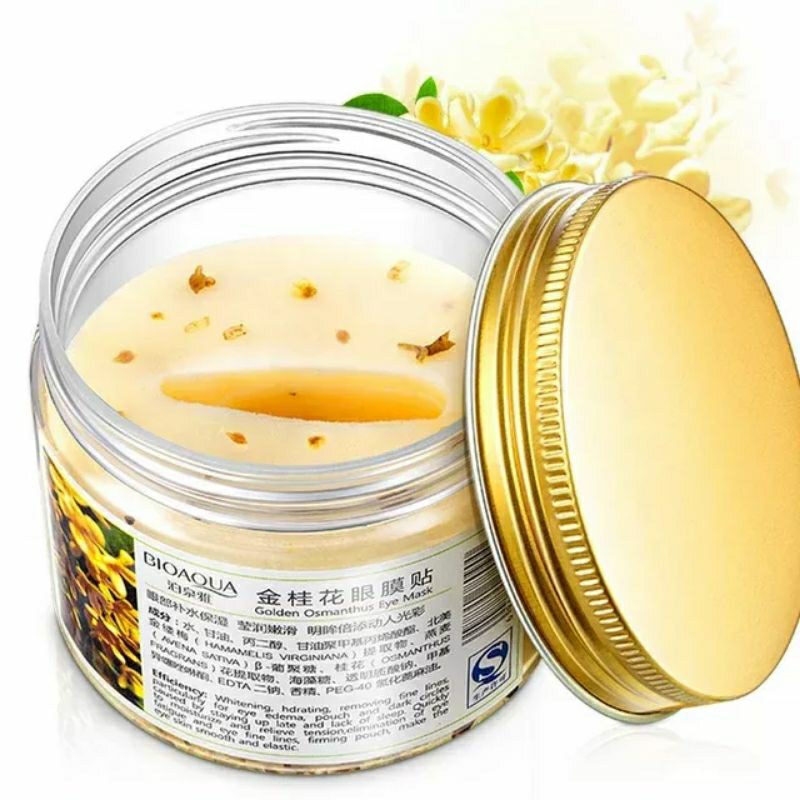 BIO AQUA GOLDEN OSMANTHUS EYE PENGHILANG MATA PANDA KANTUNG MATA BPOM ORI