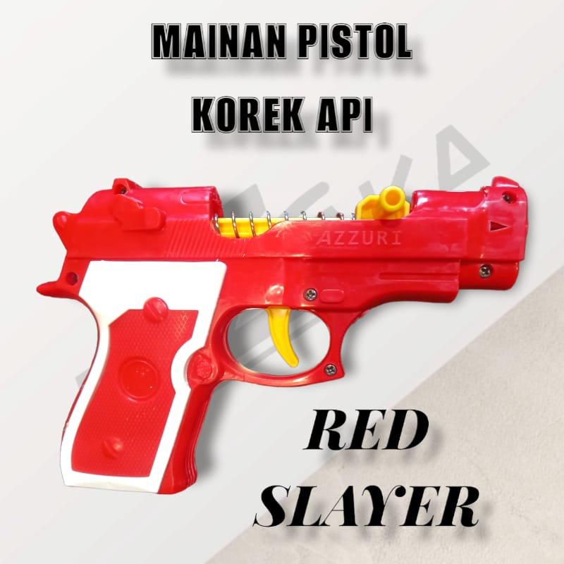 Mainan Pistol Korek / Pistol Korek Api Mainan / Mainan Murah / Pistol Petasan