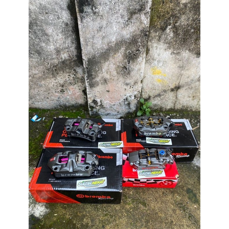 kaliper brembo M432 M50 M4 Axial  kaliper brembo monoblok impor 4piston