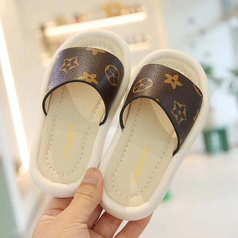 (LOLI-JKT) SD-K168 SANDAL SLIP ON KOTAK BUNGA 3 WARNA SIZE 21-35