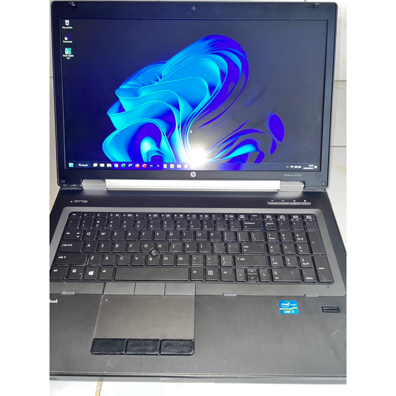 Laptop HP 8770W, i7 3720QM, AMD FIREPRO M4000, 12GB RAM, 500GB SSD+HDD,Backlit kb