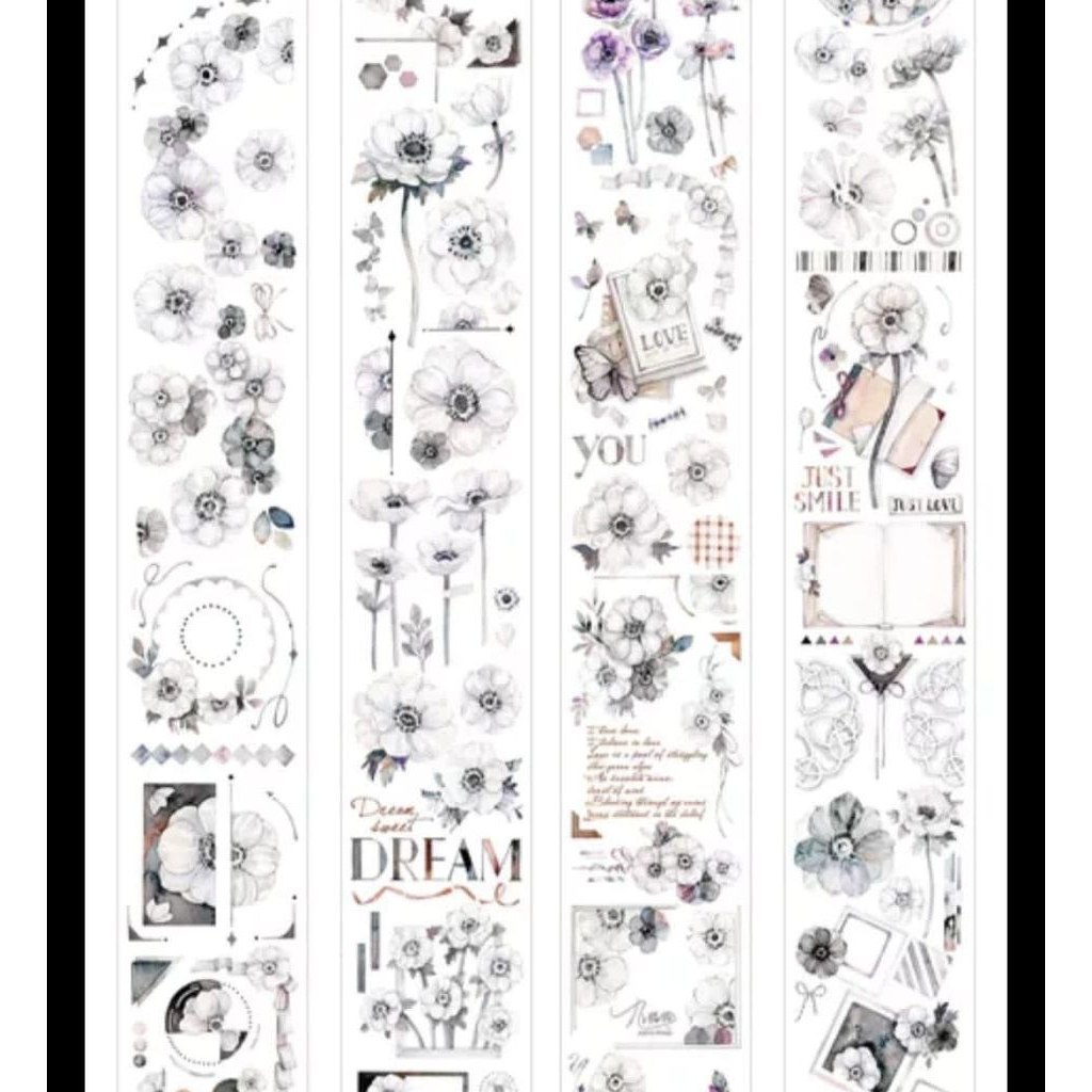 

Time Grid 180cm Purple Blossom Washi Sampler