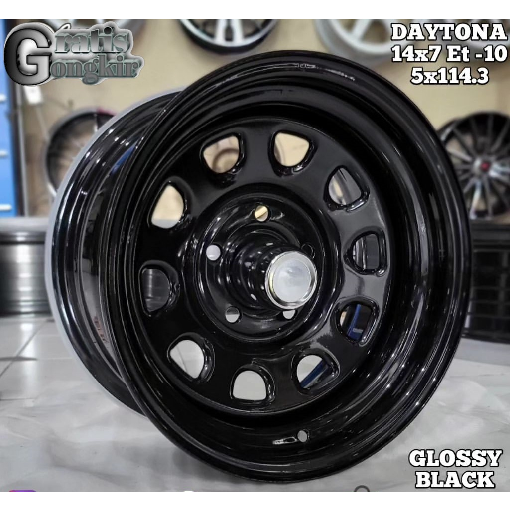 velg mobil L300 ring 14 Daytona pcd 5x114,3 velg grandmax.luxio r14x7 baut 5