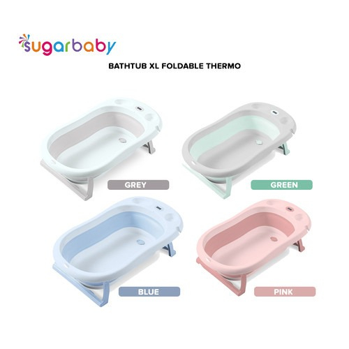 Sugarbaby foldable baby bathtub with heat sensor ( type 76 )