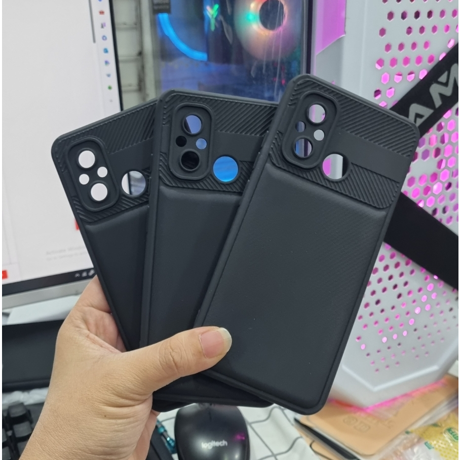 Cross GRAIN!! ORIGINAL Xiaomi Redmi 12C 10A 10C 9C A1 Poco X5 5G X3 NFC Note 12 PRO 11 11Pro 10 10s 10Pro 9 Pro Softcase Hitam Black Gelap Anti Luntur Shockproof Model Baru Protecth Camera TPU Silicone Hard Kamera Bagus Caseology Langka Fiber S Case 4G C