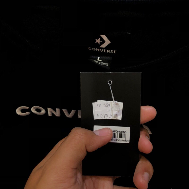 SALE 70% ‼️Crewneck Sweater Converse Women Original Resmi