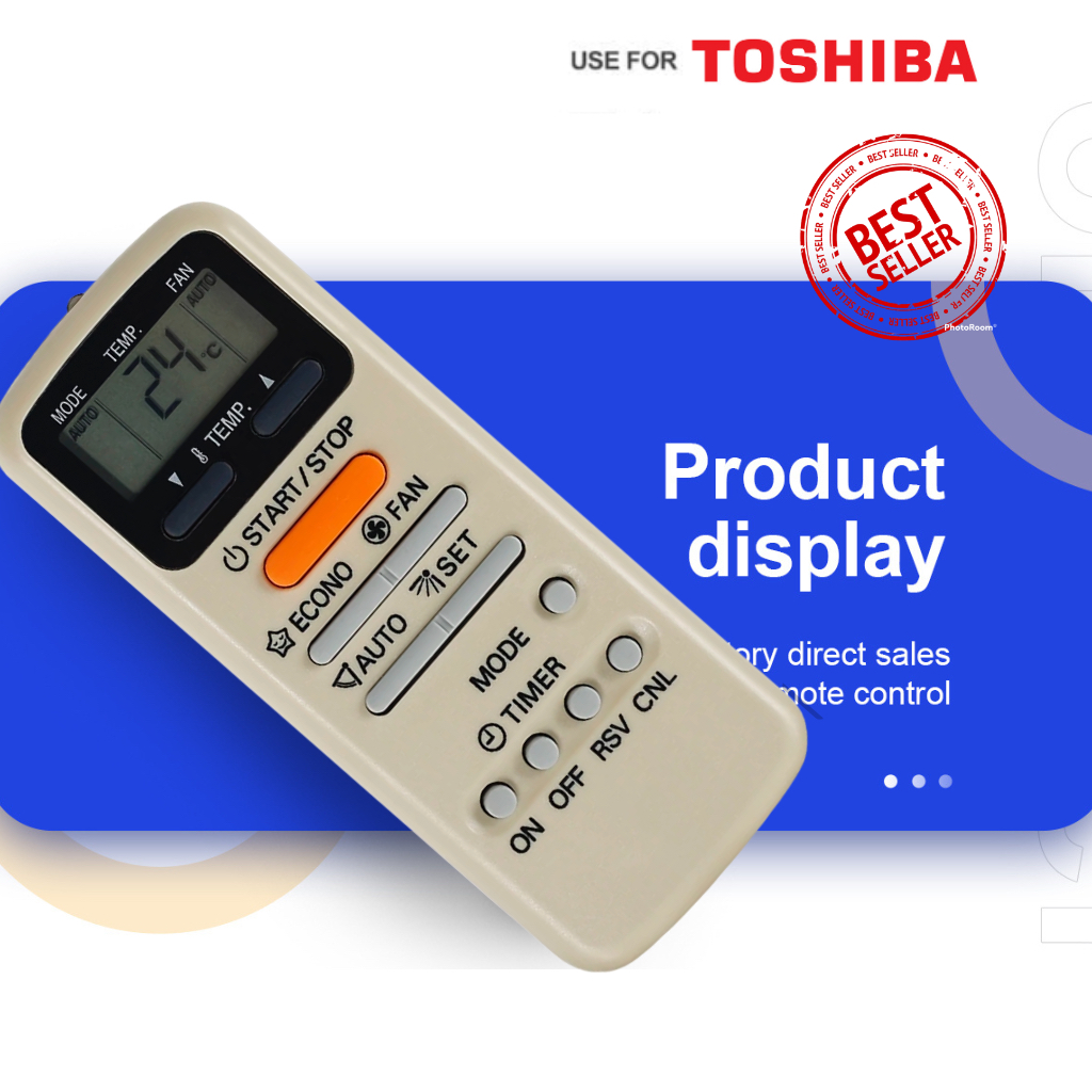 Remote AC TOSHIBA MULTI dus split low watt inverter