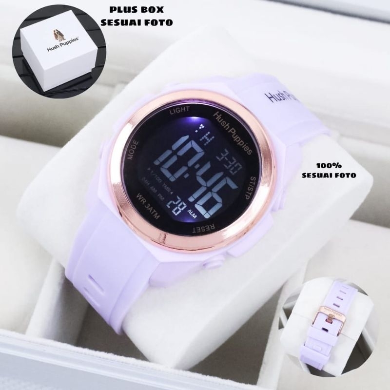 Jam Tangan Digital Hush Puppies Terlaris Waterproof