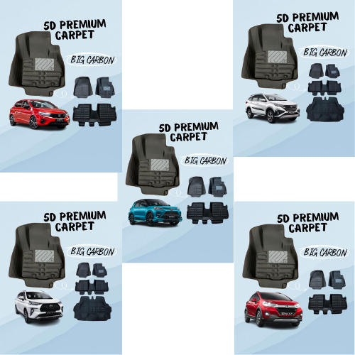 Karpet Mobil 5D Premium 2 Baris