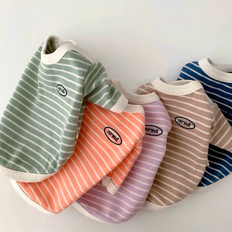 Hein color stripe korea top