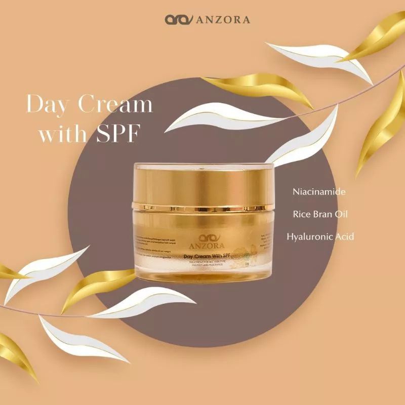  bonus gift DAY CREAM ANZORA ACNE GLOW ADS RENEWAL