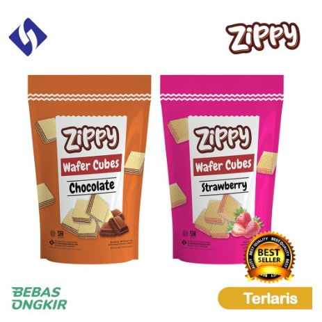 

Zippy Wafer Pouch Cokelat dan Strawberry 35 gr