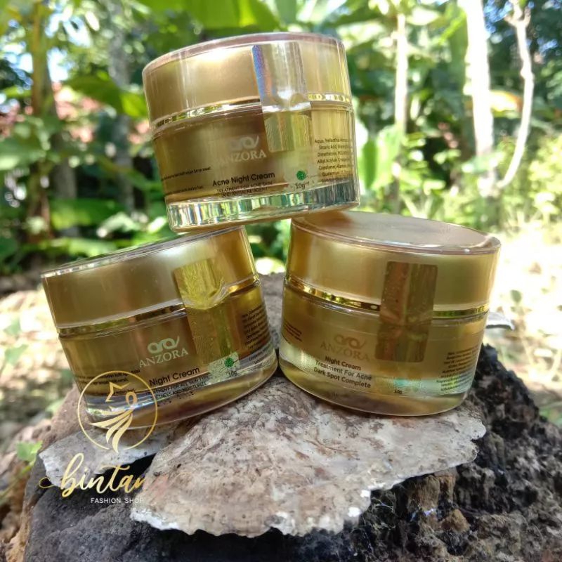 BONUS GIFT NIGHT CREAM ANZORA GLOW ACNE ADS RENEWAL