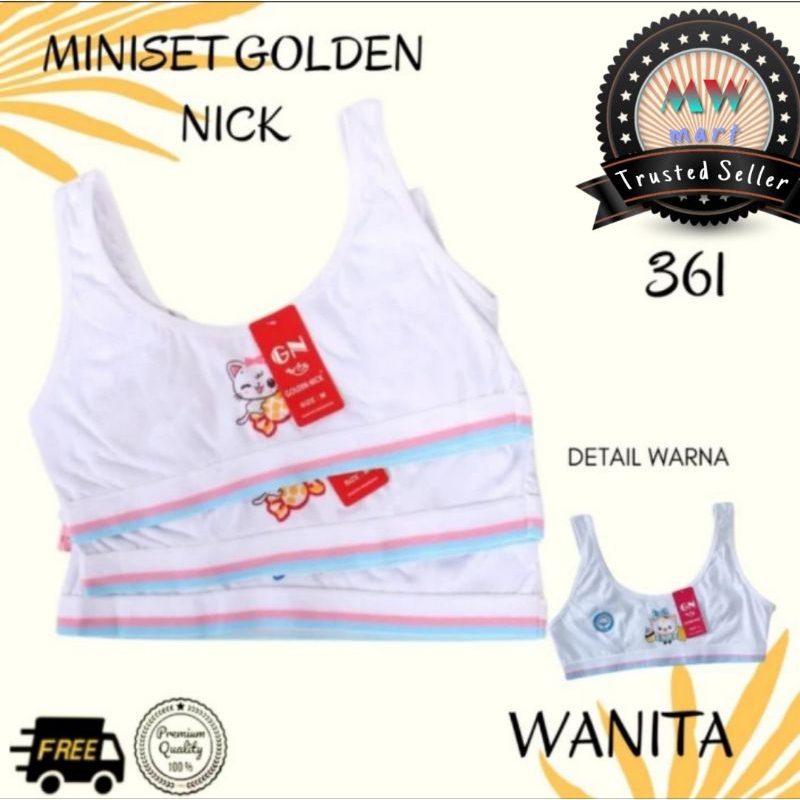 Miniset remaja golden nick 361