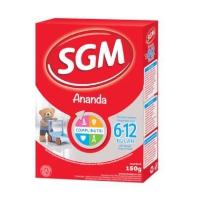 SUSU SGM ANANDA 6-12 BULAN 150 GR