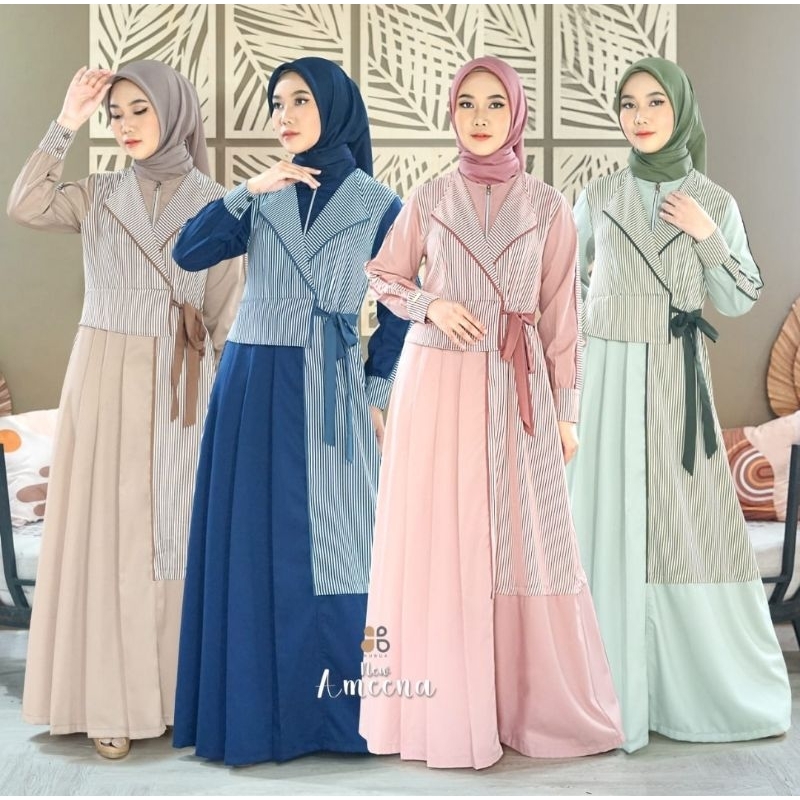 Gamis Nubua New Ameena Original