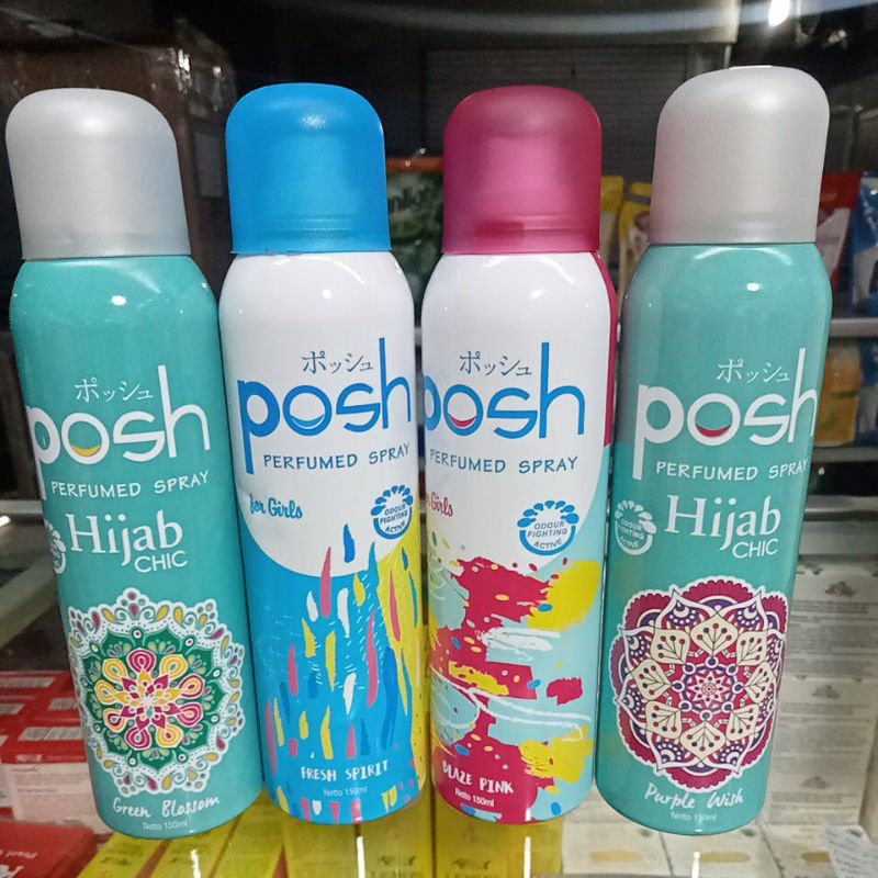 Minyak wangi posh 150ml-posh perfumed spray 150ml
