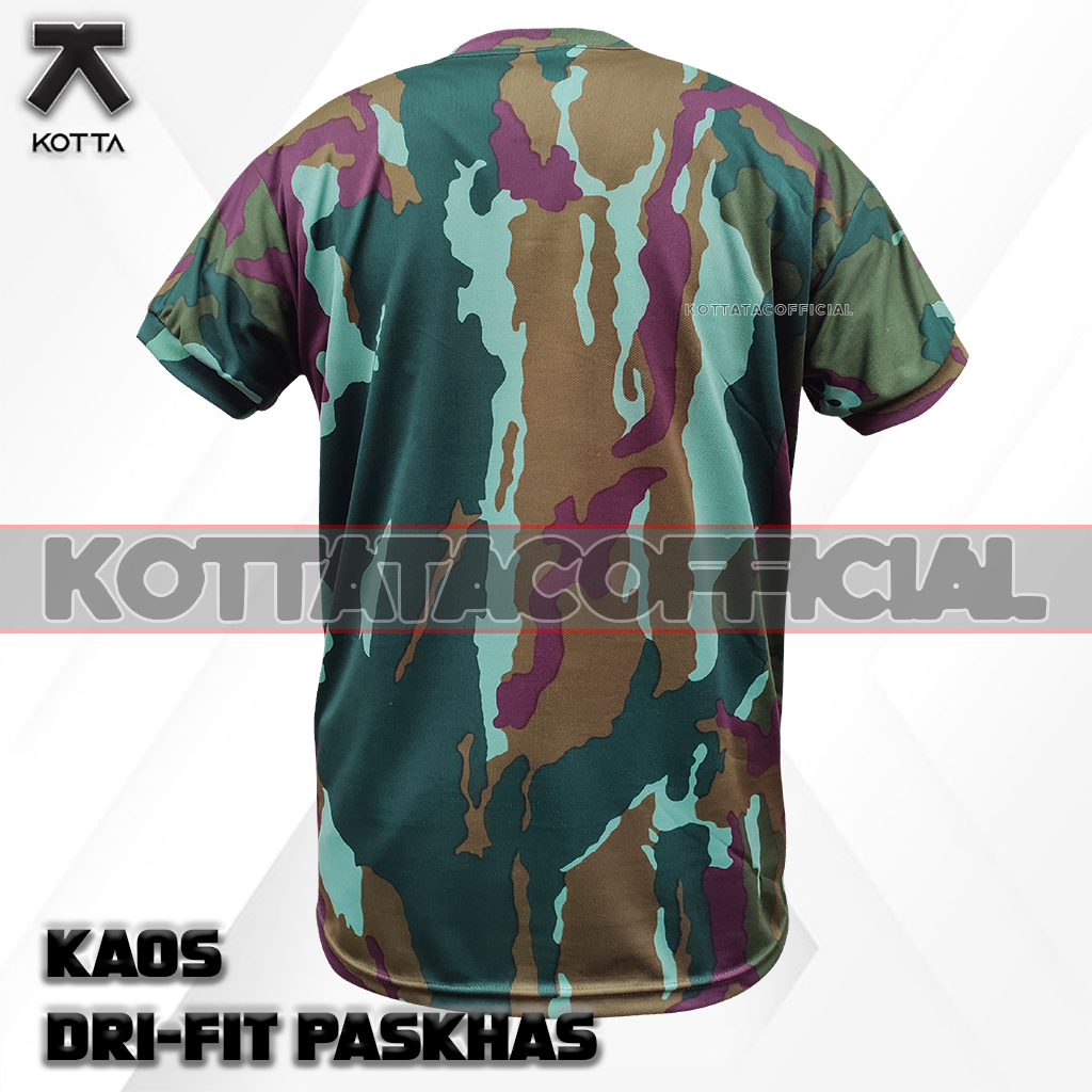 KAOS DRYFIT DRIFIT LORENG PASKHAS KOPASGAT LENGAN PENDEK