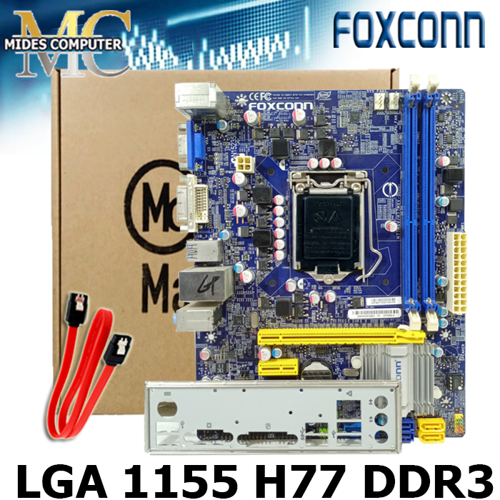 Motherboard mobo Intel LGA 1155 H77 DDR3