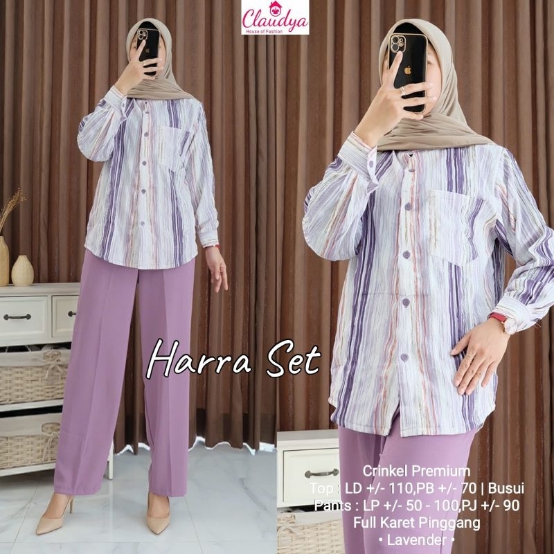 harra set by claudya