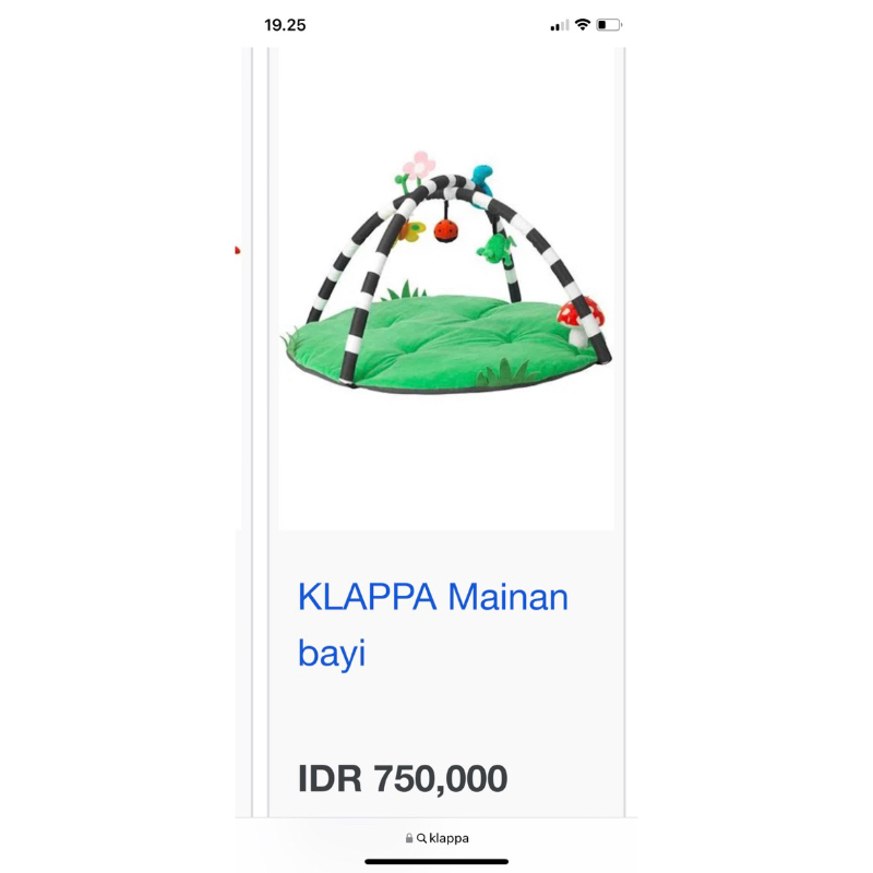 Ikea Klappa Karpet Anak Preloved