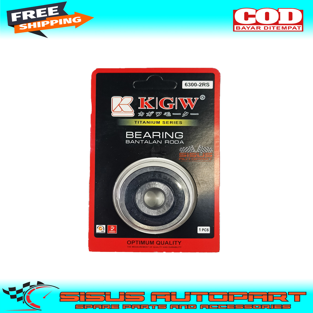 BEARING 6300 KAGAWA / LAHER 6300 KAGAWA PART TITANIUM SERIES MURAH