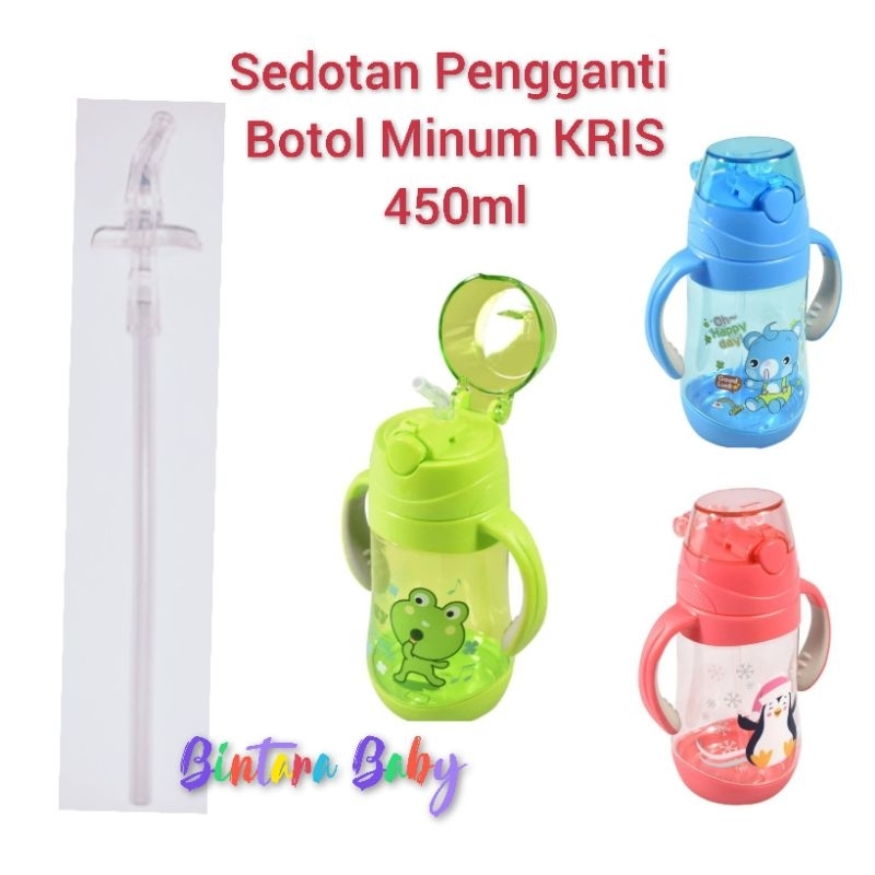 Sedotan Pengganti Botol Minum KRIS 450ml / Straw Replacement untuk Botol Minum Anak KRIS Ace 450 ml