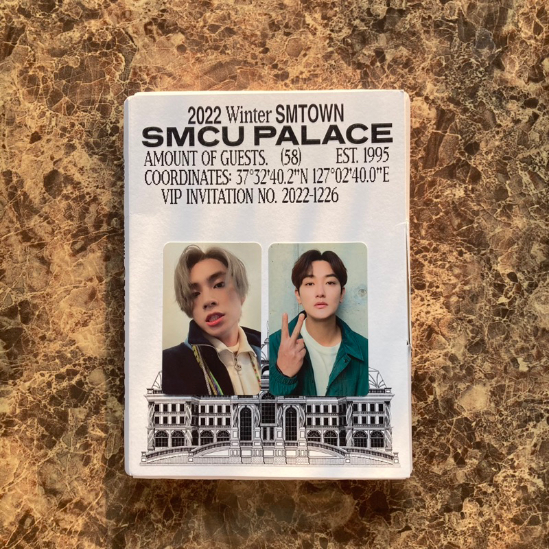ALBUM SMCU UNSEALED (POTRAIT VER, PALACE VER)