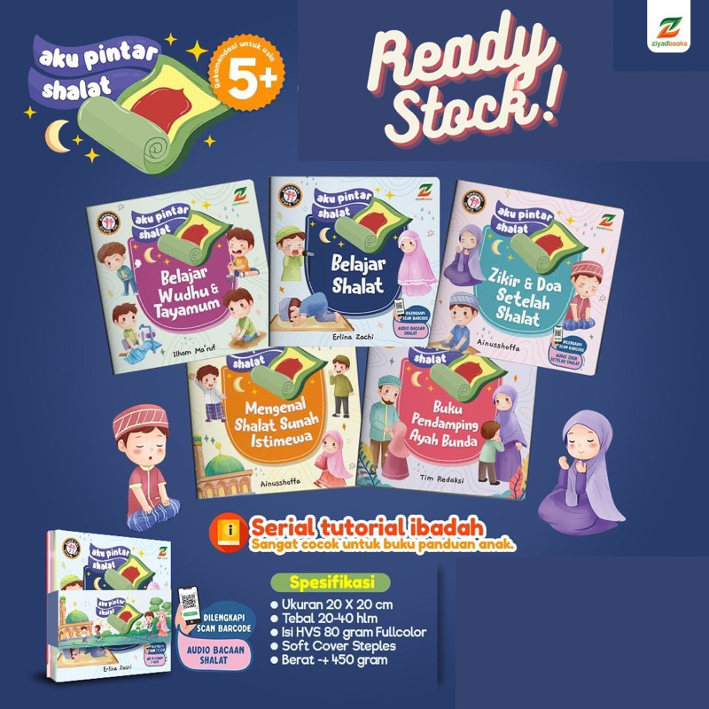 

Buku Anak Islami - Aku Pintar Shalat - Ziyadbooks