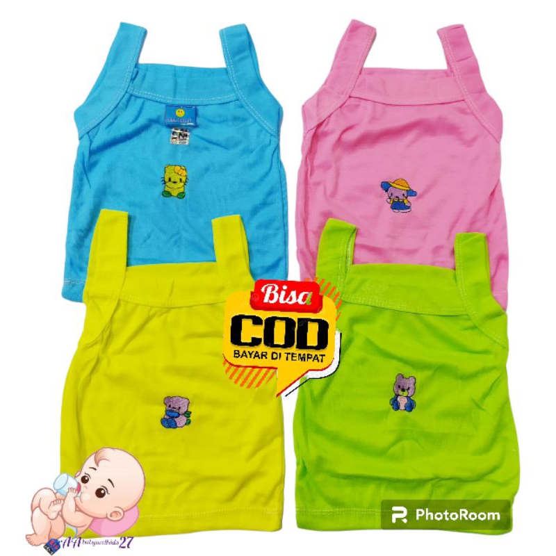 6PC Tengtop Anak Merk ANA SMILE Ukuran All Size 0-6Bulan SNI Nyaman Murah Berkualitas