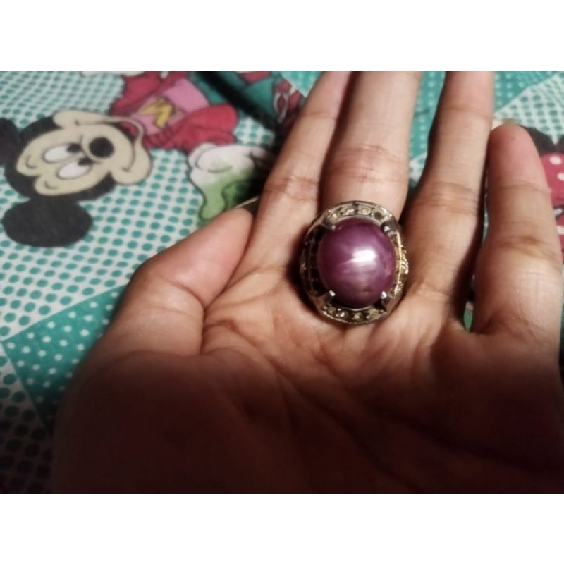 Batu ruby asli natural