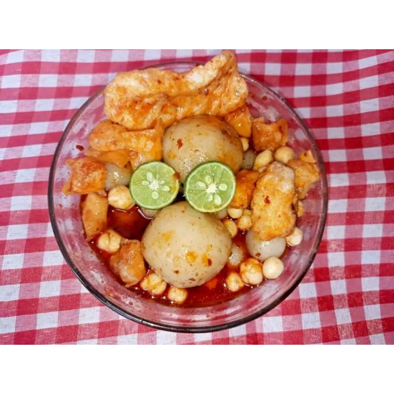 

Baso Aci ayam suwir Khas Kota Garut