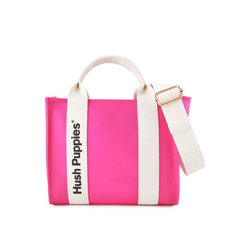TAS TOTE HUSH PUPPIES SMALL JELLY BAG IN FUSCHIA
