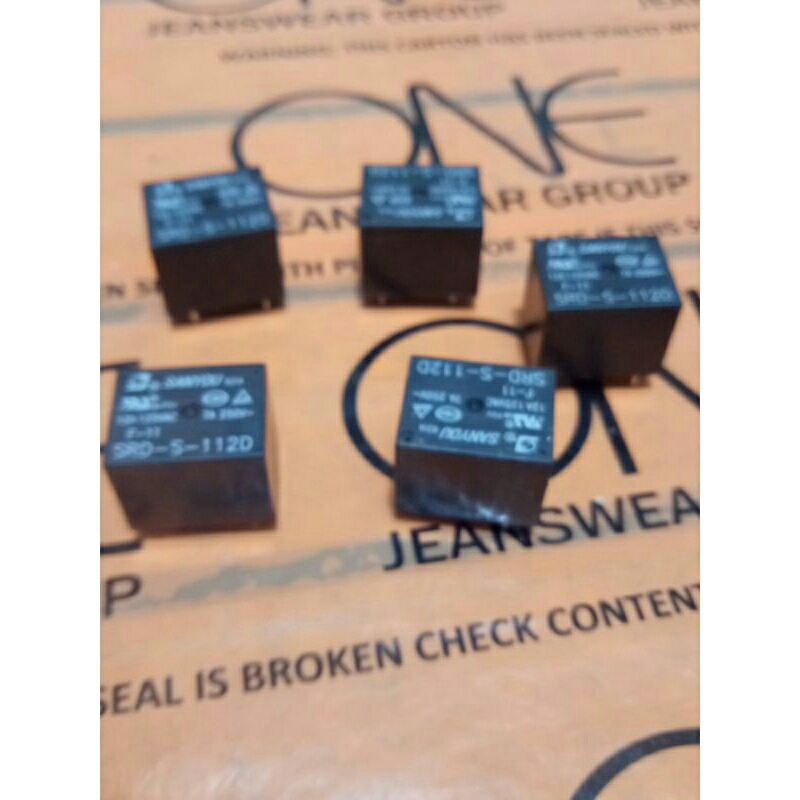 Relay 5 pin 12A-125vac, 7A-250v